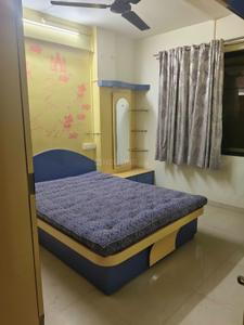 Bedroom Image of 1000 Sq.ft 2 BHK Apartment / Flat for rent in Kalpataru Nagar Nashik for Rs. 18000