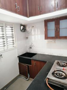 Kitchen Image of 550 Sq.ft 1 BHK Builder Floor for rent in C V Raman Nagar Bengaluru for Rs. 25000