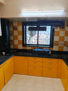 Kitchen Image of 1150 Sq.ft 2 BHK Apartment / Flat for rent in Sagar Darshan Towers, Nerul Navi Mumbai for Rs. 80000