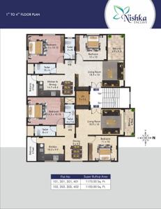 Image of 1170 Sq.ft 2 BHK Apartment / Flat for sale in Manish Nagar, Nagpur for Rs. 5500000