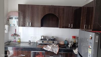 Kitchen Image of 1030 Sq.ft 2 BHK Apartment / Flat for sale in Cosmos Ashoka Apartment, Milakpur Goojar Bhiwadi for Rs. 4000000