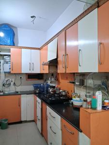 Kitchen Image of 909 Sq.ft 3 BHK Builder Floor for sale in Hari Nagar New Delhi for Rs. 8400000