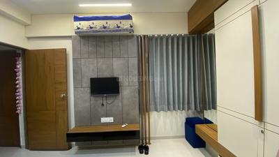 Bedroom Image of 1575 Sq.ft 3 BHK Apartment / Flat for sale in Himalaya and Mainland Pinnacle Block A To D, Tragad Ahmedabad for Rs. 8500000