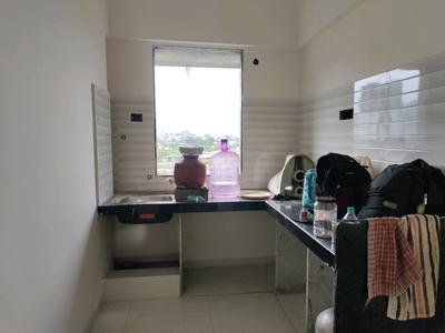 Kitchen Image of 650 Sq.ft 1 BHK Apartment / Flat for sale in Rajaram Shivam Enclave, Shilphata Thane for Rs. 3895000