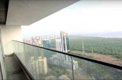 Balcony Image of 4000 Sq.ft 4 BHK Apartment / Flat for sale in One Akshar, Sanpada Navi Mumbai for Rs. 150000000