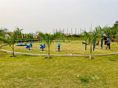 Image of 648 Sq.ft Residential Plot / Land for sale in KRS Shri RadhaRani Township Phase 1, Barsana, Mathura for Rs. 1100000
