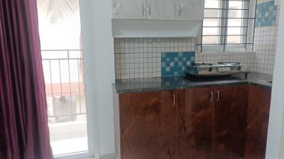 Kitchen Image of 600 Sq.ft 1 BHK Apartment / Flat for rent in Whitefield Bengaluru for Rs. 21500