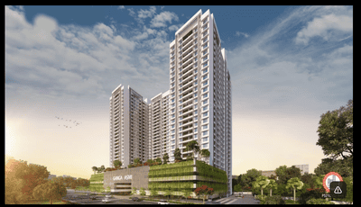 Image of 934 Sq.ft 2 BHK Apartment / Flat for sale in Ganga Asmi, Wakad, Pune for Rs. 8500000