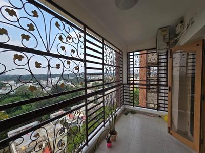 Balcony Image of 2200 Sq.ft 3 BHK Apartment / Flat for rent in Hoysala Landmark, Sanjaynagar Bengaluru for Rs. 65000