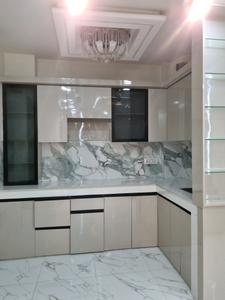 Kitchen Image of 810 Sq.ft 3 BHK Apartment / Flat for sale in Dwarka Mor New Delhi for Rs. 5500000