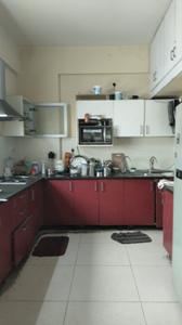 Kitchen Image of 1930 Sq.ft 3 BHK Apartment / Flat for rent in Manjeera Trinity Homes, Kukatpally Hyderabad for Rs. 60000
