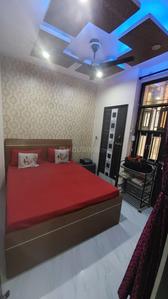 Bedroom Image of 475 Sq.ft 2 BHK Builder Floor for sale in Bindapur New Delhi for Rs. 2475000