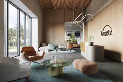Living Room Image of 1520 Sq.ft 3 BHK Apartment / Flat for sale in Assetz Mizumi Reserve , HSR Layout Bengaluru for Rs. 25700000