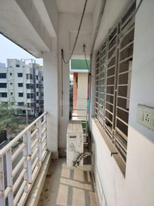 Balcony Image of 1000 Sq.ft 2 BHK Apartment / Flat for sale in New Town Kolkata for Rs. 6000000