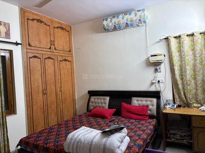 Bedroom Image of 1600 Sq.ft 2 BHK Builder Floor for rent in Indira Nagar Lucknow for Rs. 24000