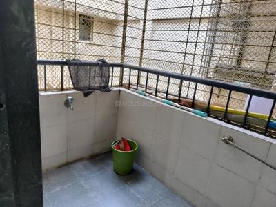 Balcony Image of 1400 Sq.ft 3 BHK Apartment / Flat for rent in Sanskriti Culture Society, Wakad Pune for Rs. 35000