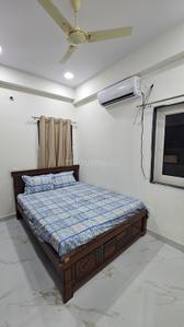 Bedroom Image of 1050 Sq.ft 2 BHK Apartment / Flat for rent in Hitech City Hyderabad for Rs. 40001