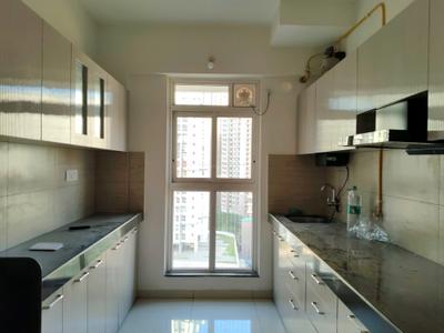Kitchen Image of 1250 Sq.ft 3 BHK Apartment / Flat for rent in Sagar Garden, Mulund West Mumbai for Rs. 65000