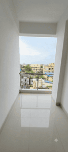 Balcony Image of 1189 Sq.ft 3 BHK Apartment / Flat for sale in Chinar Park Kolkata for Rs. 8749000