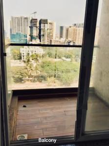 Balcony Image of 443 Sq.ft 1 BHK Apartment / Flat for rent in Address 51, Bandra East Mumbai for Rs. 75000