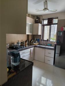Kitchen Image of 750 Sq.ft 2 BHK Apartment / Flat for rent in Akshita Avenue, Borivali West Mumbai for Rs. 55000