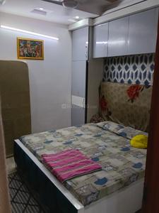 Bedroom Image of 650 Sq.ft 2 BHK Builder Floor for rent in Nawada New Delhi for Rs. 16000