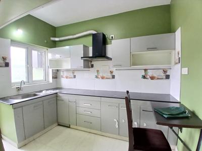 Kitchen Image of 1400 Sq.ft 3 BHK Apartment / Flat for rent in Koyambedu Chennai for Rs. 55000