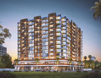 Image of 1734 Sq.ft 3 BHK Apartment / Flat for sale in Shreenathji Delta Signature, Panvel, Navi Mumbai for Rs. 13500000