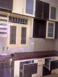 Kitchen Image of 1085 Sq.ft 2 BHK Apartment / Flat for rent in Shivashish Tower Shalimar City, Hindan Residential Area Ghaziabad for Rs. 16000