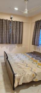 Bedroom Image of 800 Sq.ft 2 BHK Apartment / Flat for rent in Juhu Mumbai for Rs. 115000