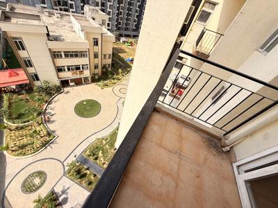 Balcony Image of 899 Sq.ft 2 BHK Apartment / Flat for rent in Amrapali Enchante, Noida Extension Greater Noida for Rs. 18000