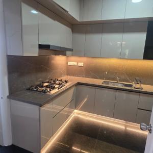 Kitchen Image of 2600 Sq.ft 3.5 BHK Apartment / Flat for rent in Embassy Orchid Apartment, Armane Nagar Bengaluru for Rs. 330000