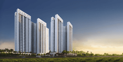 Image of 1185 Sq.ft 3 BHK Apartment / Flat for sale in Rishi Pranaya , Rajarhat, Kolkata for Rs. 10600000