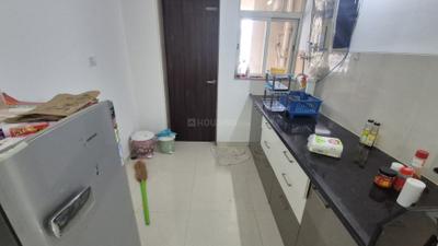 Kitchen Image of 650 Sq.ft 1 BHK Apartment / Flat for rent in Puraniks Aldea, Mahalunge Pune for Rs. 25000