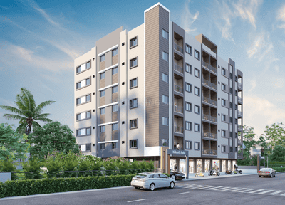 Image of 725 Sq.ft 1 BHK Apartment / Flat for sale in Nilkanth Alpha, Makhmalabad, Nashik for Rs. 2500000