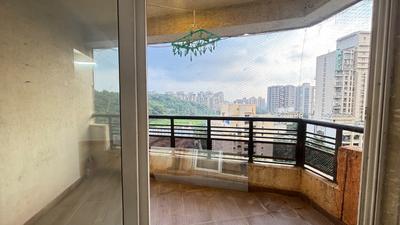 Balcony Image of 1050 Sq.ft 2 BHK Apartment / Flat for sale in Powai Mumbai for Rs. 23000000