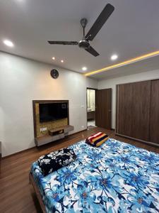 Bedroom Image of 2150 Sq.ft 3 BHK Apartment / Flat for rent in Darshanam Club Life, Undera Vadodara for Rs. 45000