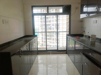 Kitchen Image of 1600 Sq.ft 3 BHK Apartment / Flat for sale in Orient Plaza, Kharghar Navi Mumbai for Rs. 17500000