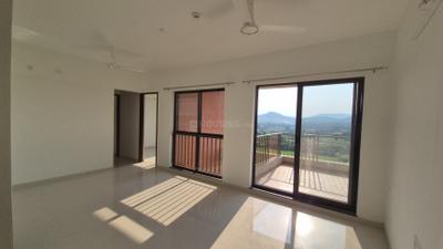 Living Room Image of 1025 Sq.ft 2 BHK Apartment / Flat for rent in Shapoorji Pallonji Joyville Sensorium, Maan Pune for Rs. 26500