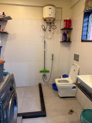 Bathroom Image of 830 Sq.ft 2 BHK Apartment / Flat for sale in DC Paul Subarna Bhoomi, Kamardanga Kolkata for Rs. 5600000