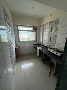 Kitchen Image of 660 Sq.ft 1 BHK Apartment / Flat for rent in Mohan Willows, Badlapur East Badlapur for Rs. 8500