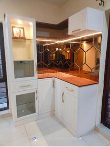 Kitchen Image of 1840 Sq.ft 3 BHK Apartment / Flat for rent in Omaxe Waterscapes, Arjunganj Lucknow for Rs. 23000
