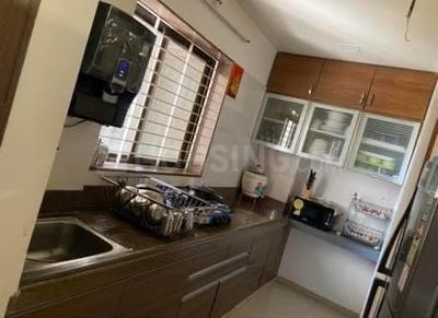 Kitchen Image of 1500 Sq.ft 3 BHK Apartment / Flat for rent in Vallabh Vidhyanagar Anand for Rs. 20000