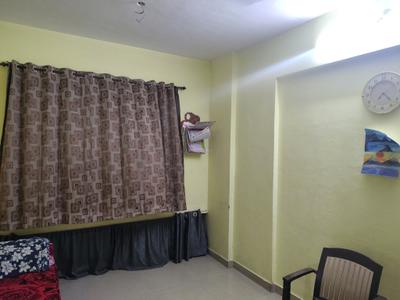 Living Room Image of 480 Sq.ft 1 BHK Apartment / Flat for rent in Unique Greens, Kasarvadavali Thane for Rs. 17860