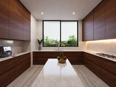 Kitchen Image of 8100 Sq.ft 5 BHK Apartment / Flat for sale in Ikebana, Bodakdev Ahmedabad for Rs. 68850000