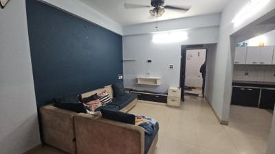 Living Room Image of 750 Sq.ft 1 BHK Apartment / Flat for rent in Khajrana Indore for Rs. 16000