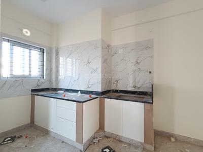 Kitchen Image of 650 Sq.ft 1 BHK Builder Floor for rent in HSR Layout Bengaluru for Rs. 30000
