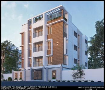 Image of 965 Sq.ft 2 BHK Apartment / Flat for sale in Adyar, Chennai for Rs. 14957500