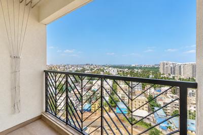 Balcony Image of 1000 Sq.ft 2 BHK Apartment / Flat for rent in Vario Homes, Hebbal Bengaluru for Rs. 67000
