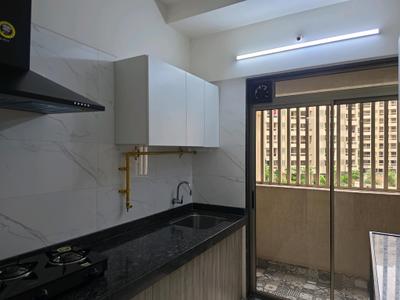Kitchen Image of 630 Sq.ft 1 BHK Apartment / Flat for sale in Blu Pearl, Virar West Virar for Rs. 4190000
